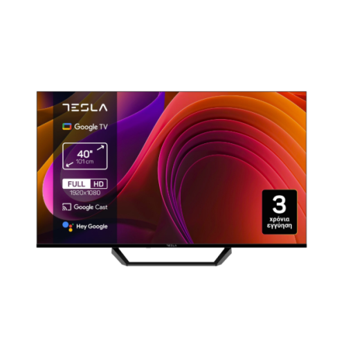 Tesla 40E655BFS Smart Τηλεόραση 40" FHD Google TV (2025) 