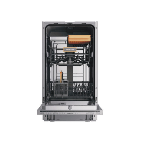 Princess BIDW45E Εντοιχιζόμενο Πλυντήριο Πιάτων για 9 Σερβίτσια 45cm Inox