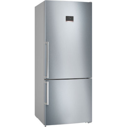 Bosch KGN76XIEP Ψυγειοκαταψύκτης NoFrost Υ186xΠ75xΒ80εκ. Inox 