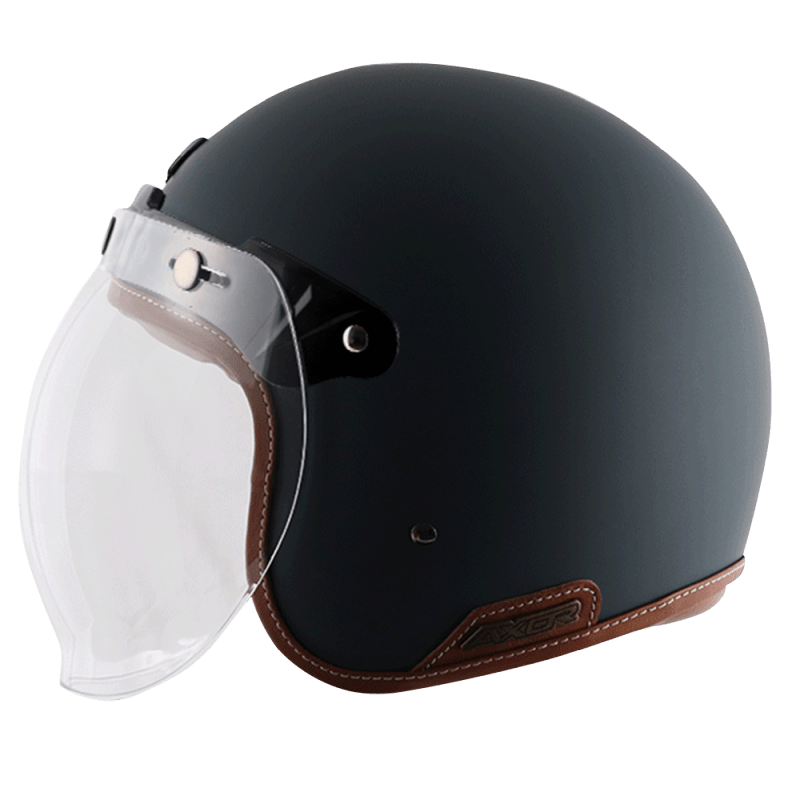 Axor Retro Jet SC Slate Dull Κράνος Μηχανής ECE 22.06 900gr Μπλέ SIZE SMALL