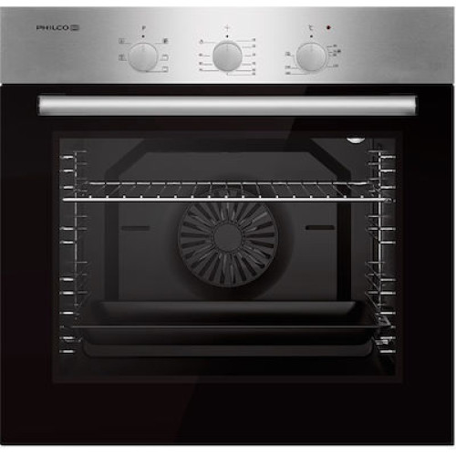 Philco PBO-680X Φούρνος άνω Πάγκου 80lt χωρίς Εστίες Π60εκ. Inox