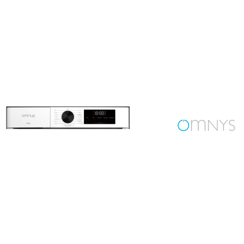 Omnys WD-10W6DWH  Πλυντήριο Στεγνωτήριο Ρούχων 10kg/6kg 1400 Στροφές