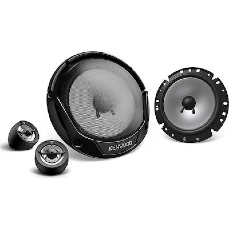 Kenwood Σετ Ηχεία Αυτοκινήτου KFC-E170P Διαιρούμενα 6.75" με 300W RMS (2 Δρόμων)