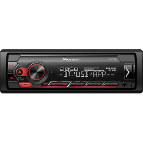 Pioneer MVH-S320BT Ηχοσύστημα Αυτοκινήτου Universal 1DIN (Bluetooth/USB/AUX) με Αποσπώμενη Πρόσοψη