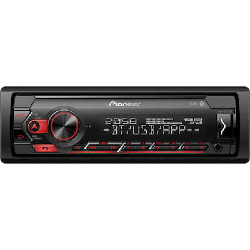 Pioneer MVH-S320BT Ηχοσύστημα Αυτοκινήτου Universal 1DIN (Bluetooth/USB/AUX) με Αποσπώμενη Πρόσοψη