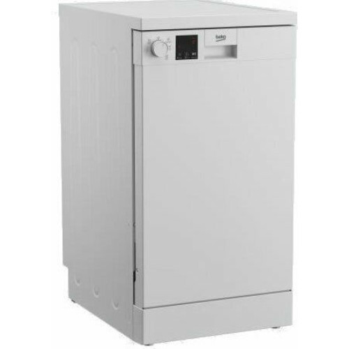 Beko DVS05024W Ελεύθερο Πλυντήριο Πιάτων για 10 Σερβίτσια Π44.8xY85εκ. Λευκό