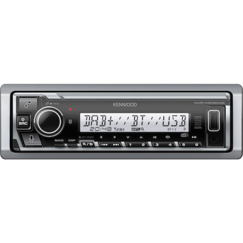 Kenwood KMRM508DAB Ηχοσύστημα Αυτοκινήτου Universal 1DIN (Bluetooth/USB/AUX) με Αποσπώμενη Πρόσοψη