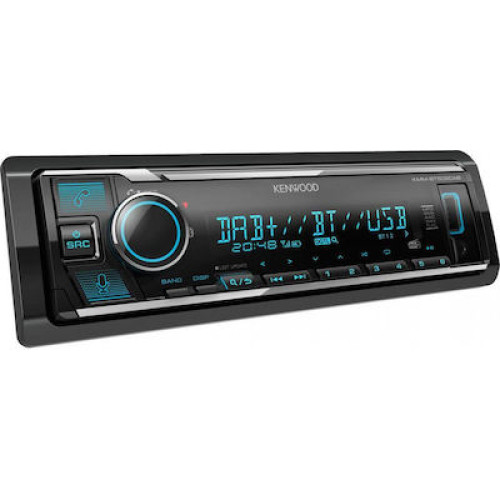Kenwood KMMBT508DAB Ηχοσύστημα Αυτοκινήτου Universal 1DIN (Bluetooth/USB/AUX) με Αποσπώμενη Πρόσοψη