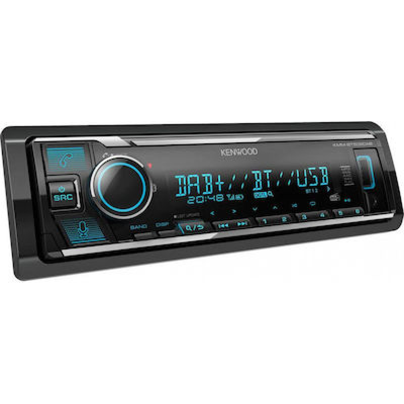Kenwood KMMBT508DAB Ηχοσύστημα Αυτοκινήτου Universal 1DIN (Bluetooth/USB/AUX) με Αποσπώμενη Πρόσοψη