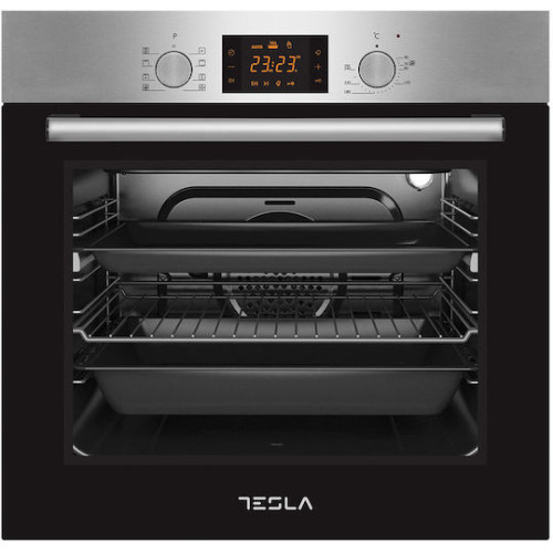Tesla BO900SX Φούρνος άνω Πάγκου 80lt χωρίς Εστίες Π60εκ. Inox