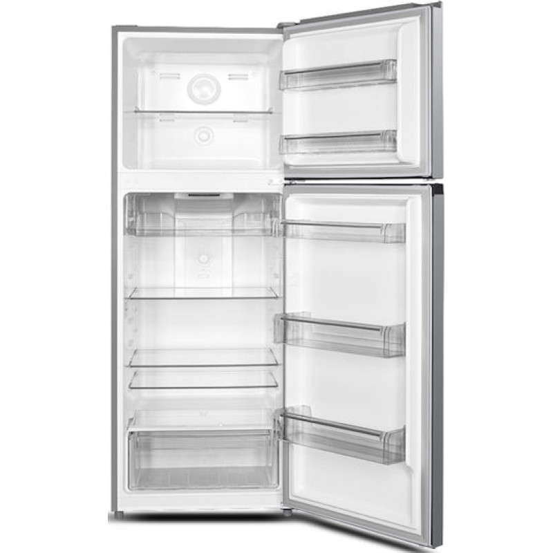 Philco PRF-370XE Ψυγείο Δίπορτο 334lt Total NoFrost Υ170xΠ60xΒ65εκ. Inox