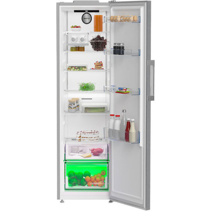 Beko B3RMLNE444HXB Ψυγείο Συντήρησης 365lt Aeroflow Υ186.5xΠ59.7xΒ70.9εκ. Inox