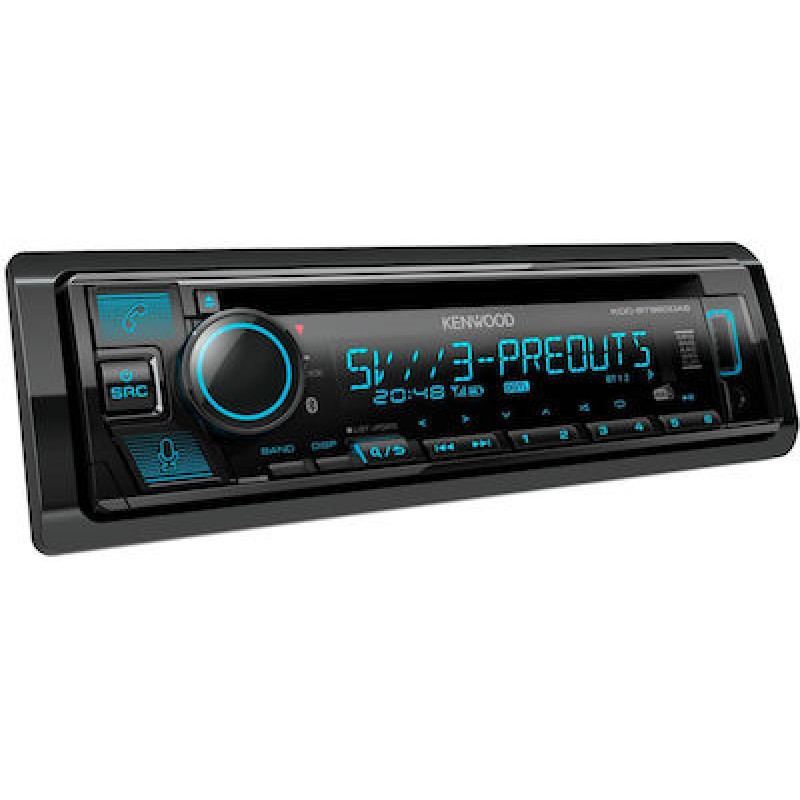 Kenwood KDC-BT960DAB Ηχοσύστημα Αυτοκινήτου Universal 1DIN (USB/AUX) με Αποσπώμενη Πρόσοψη