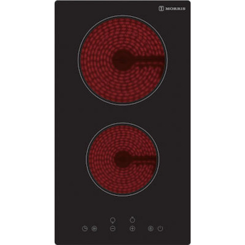 Morris MVD-65351 Domino Κεραμική Εστία Αυτόνομη με Λειτουργία Κλειδώματος 29x52εκ.