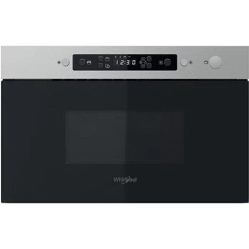 Whirlpool MBNA920X Εντοιχιζόμενος Φούρνος Μικροκυμάτων με Grill 22lt Inox