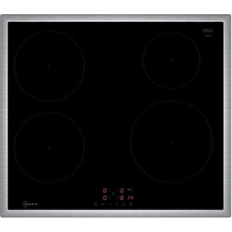 Neff T46SBE1L0 Επαγωγική Εστία Αυτόνομη Inox με Λειτουργία Κλειδώματος 55x60εκ.