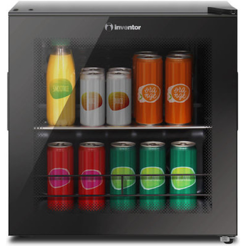 Inventor BC-44BE Mini Bar Βιτρίνας 44lt 49.5x47x44cm + εγγύηση 3 χρόνια στην συσκευή