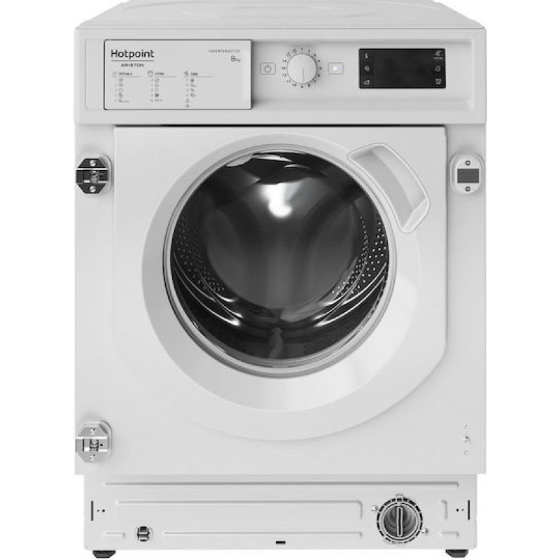 Hotpoint BI WMHG 81485 EU Εντοιχιζόμενο Πλυντήριο Ρούχων 8kg 1400 Στροφών 