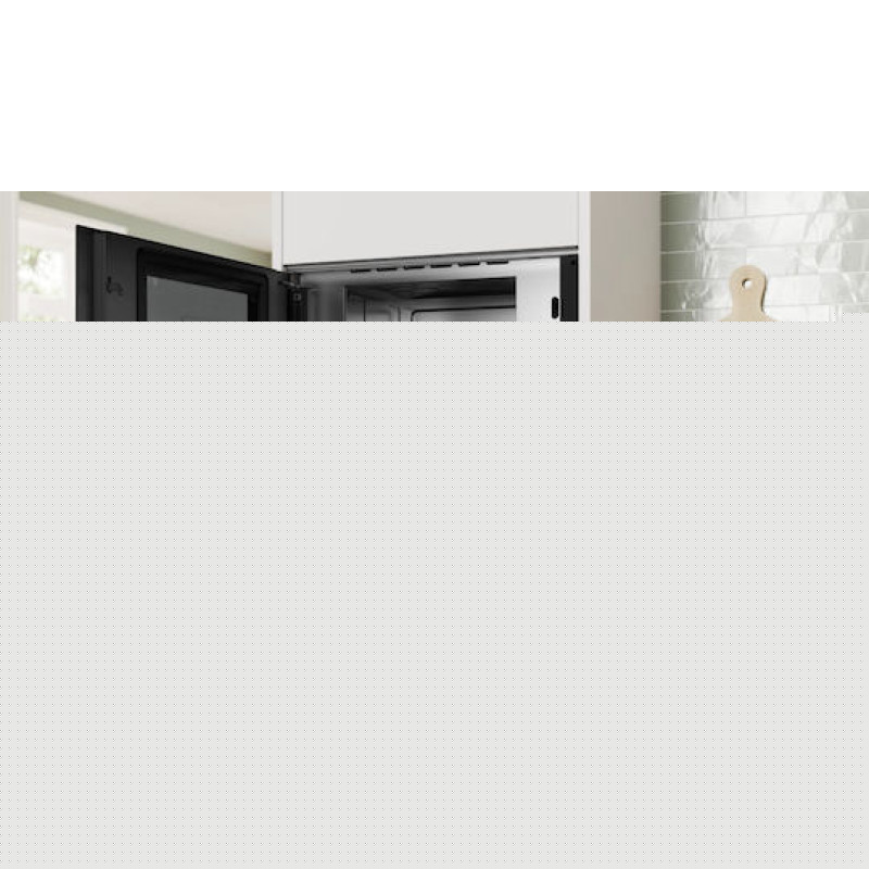Bosch BEL7321B1 Εντοιχιζόμενος Φούρνος Μικροκυμάτων με Grill 21lt Μαύρος