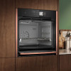 Neff NFS60E6A0 (B69FY5CY0+Z9060AY0 )Φούρνος άνω Πάγκου 71lt χωρίς Εστίες Π59.6εκ. Design Intensive Steam με Slide & Hide® και Flex Control ,Anthracite Grey