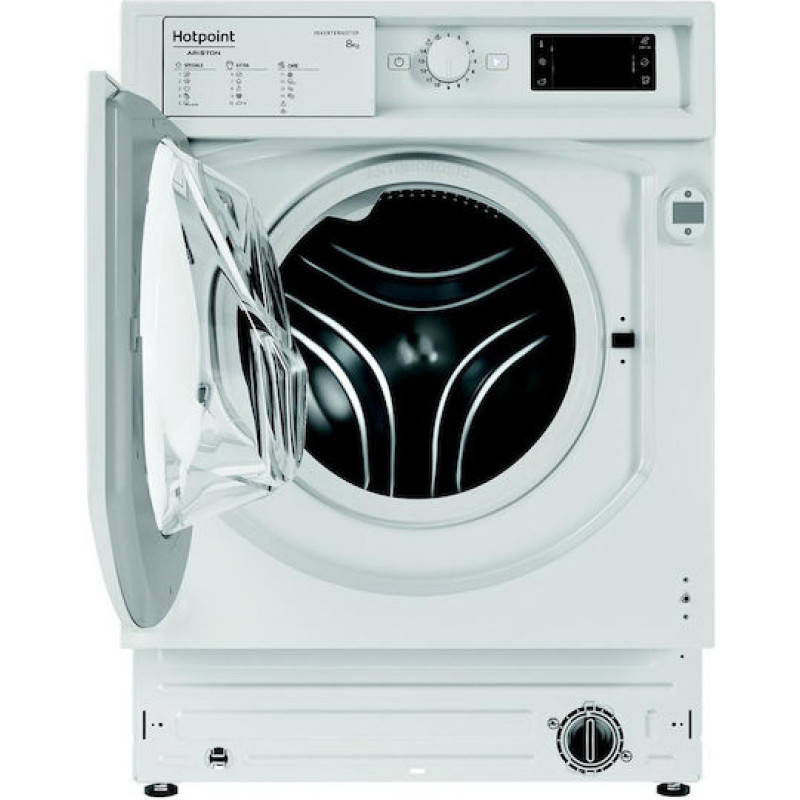 Hotpoint BI WMHG 81485 EU Εντοιχιζόμενο Πλυντήριο Ρούχων 8kg 1400 Στροφών 