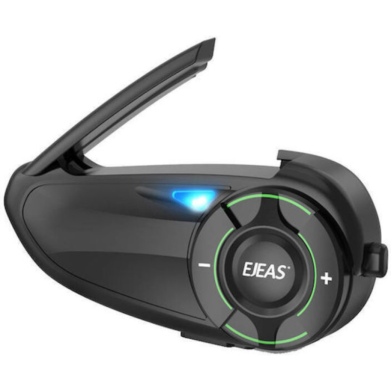 EJEAS Intercom Q8 Ενδοεπικοινωνία Μονή για Κράνος Μηχανής