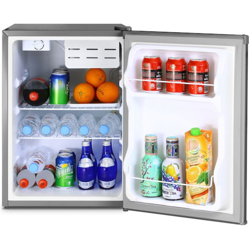 Inventor MP630SE Μονόπορτο Ψυγείο 65lt Υ63xΠ44.5xΒ51cm Inox + εγγύηση 3 χρόνια στην συσκευή