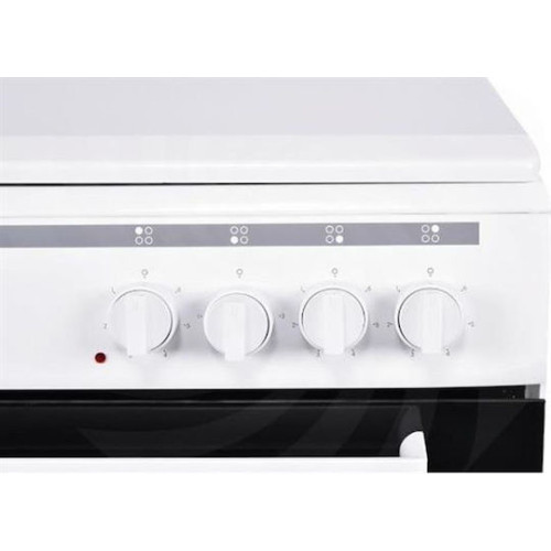 United UFC-60262T Κουζίνα 72lt με Εμαγιέ Εστίες Π60εκ. Λευκή