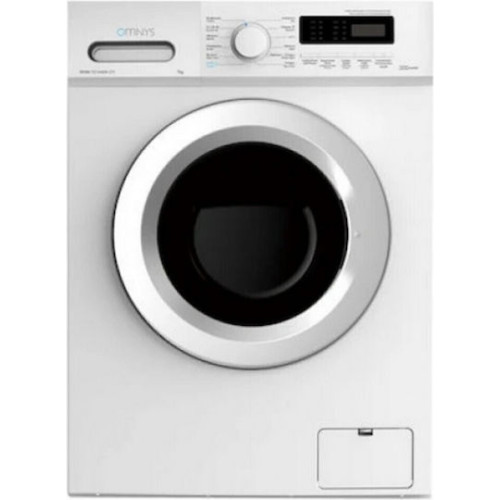 Omnys WNM-7014AIN Πλυντήριο Ρούχων 7kg, 1400 στροφές με Ατμό, Α ενεργειακή κλάση  Λευκό + 5 χρόνια Εγγύηση