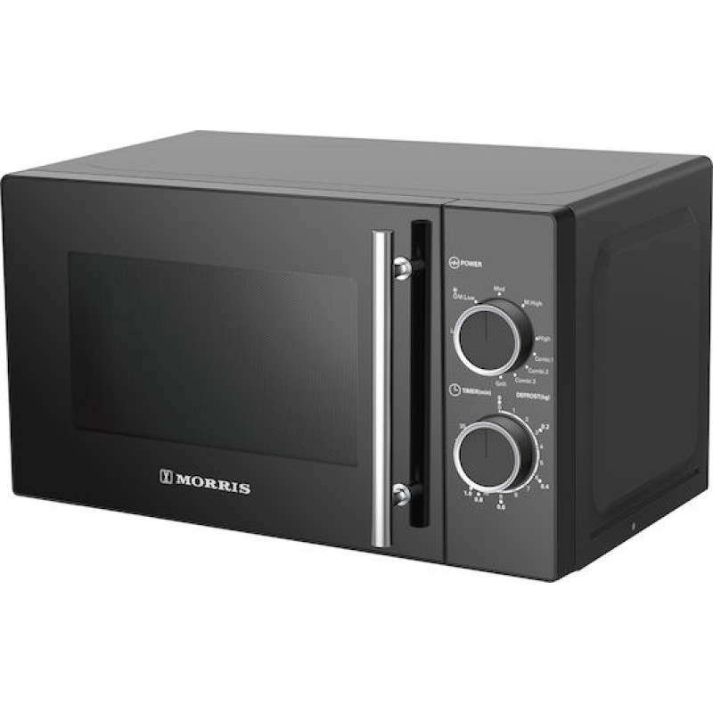 Morris K80207MW Φούρνος Μικροκυμάτων με Grill 20lt Μαύρος