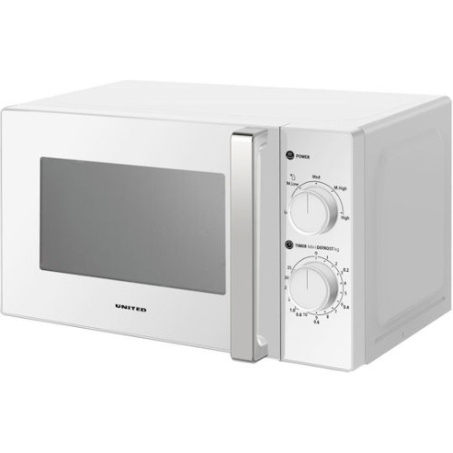 United MWO-2802 Φούρνος Μικροκυμάτων 20lt Λευκός
