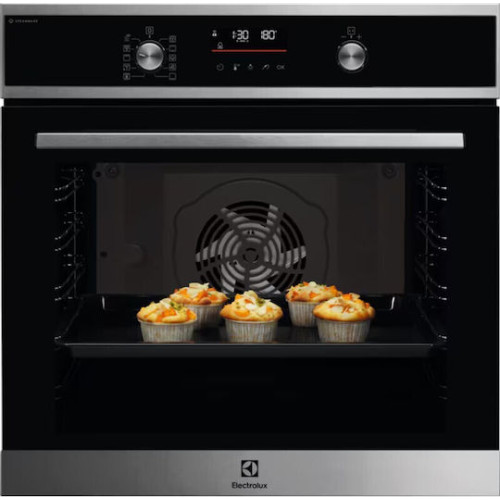 Electrolux EOD6F77WX 600 SteamBake Φούρνος άνω Πάγκου 72lt