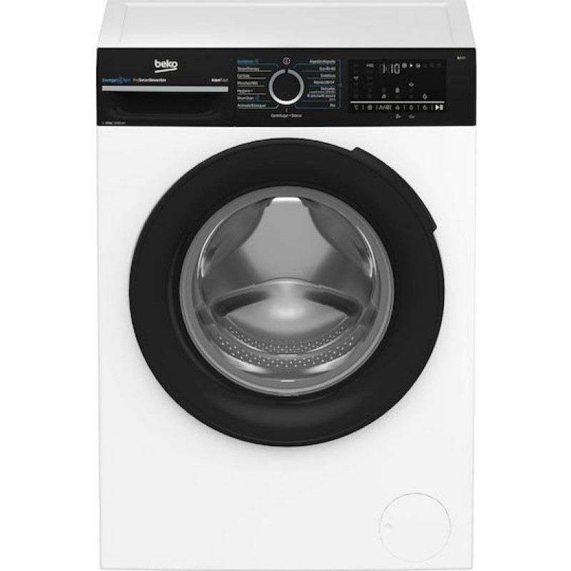 Beko BM3WFU41041W Πλυντήριο Ρούχων 10kg 1400 Στροφών 