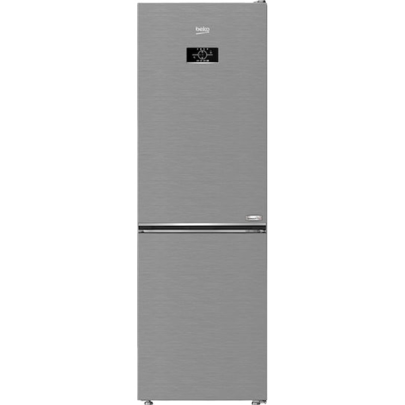 Beko B3RCNE364HXB Ψυγειοκαταψύκτης 316lt NoFrost Υ186.5xΠ59.5xΒ66.3εκ. Inox 