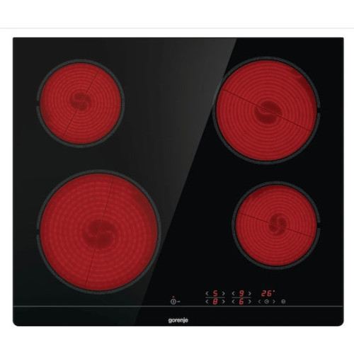 Gorenje ECT601FM Κεραμική Εστία Αυτόνομη με Λειτουργία Κλειδώματος 52x5.4εκ.