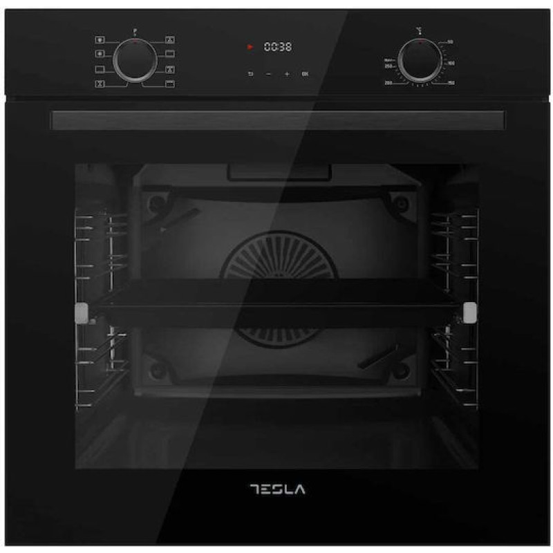 Tesla BO800FB Φούρνος άνω Πάγκου 73lt χωρίς Εστίες Π59.5εκ. Μαύρος
