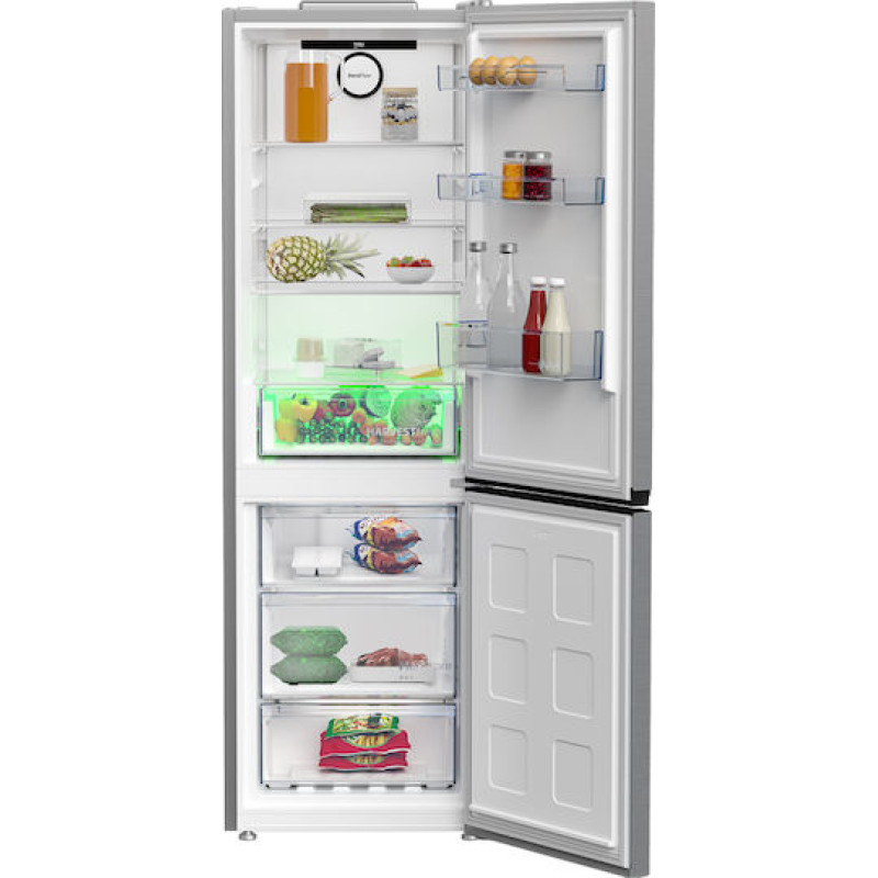 Beko B3RCNE364HXB Ψυγειοκαταψύκτης 316lt NoFrost Υ186.5xΠ59.5xΒ66.3εκ. Inox 
