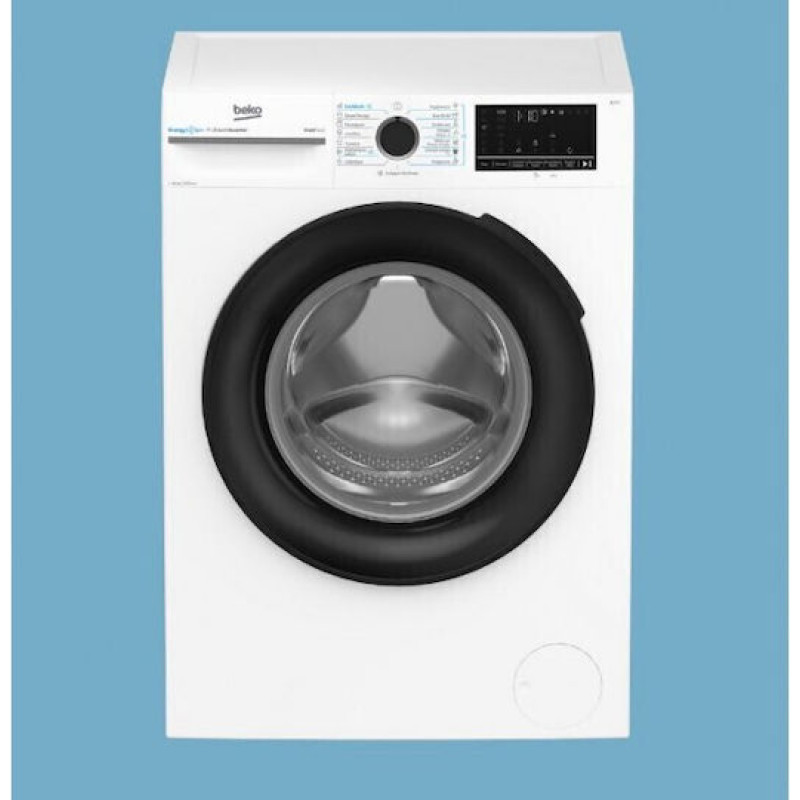 Beko BM3WFU410215 Πλυντήριο Ρούχων 10kg με Τεχνολογία Ατμού 1200 Στροφών 