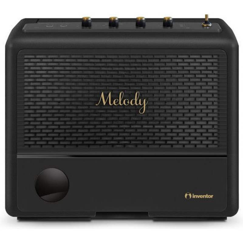 Inventor MD-IONWD-20L Melody Αφυγραντήρας με Συμπιεστή και Wi-Fi 20lt Μαύρος