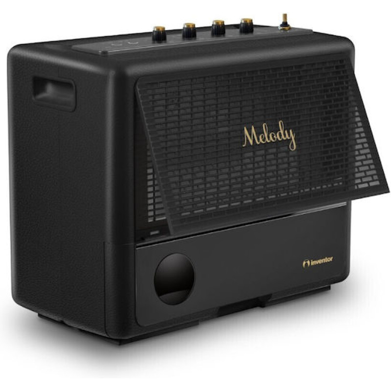 Inventor MD-IONWD-20L Melody Αφυγραντήρας με Συμπιεστή και Wi-Fi 20lt Μαύρος