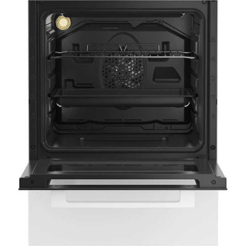 Beko FSM57100GW Κουζίνα 55lt με Κεραμικές Εστίες Π50εκ. Λευκή