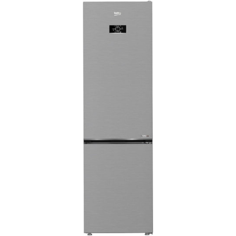 Beko B5RCNA405HXB Ψυγειοκαταψύκτης 355lt NoFrost Υ203.5xΠ59.5xΒ66.3εκ. Γκρι 