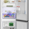 Beko B5RCNA405HXB Ψυγειοκαταψύκτης 355lt NoFrost Υ203.5xΠ59.5xΒ66.3εκ. Γκρι 