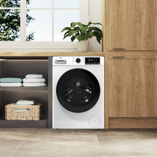 Beko B1WFM2841WBEE Πλυντήριο Ρούχων 8kg με Τεχνολογία Ατμού 1400 Στροφών 
