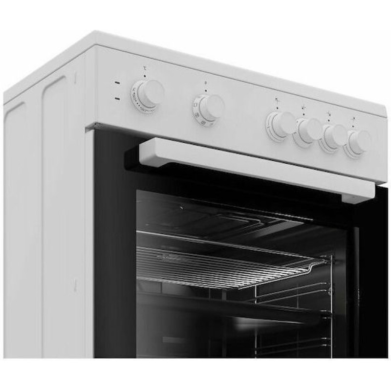 Beko FBM67011GW Κουζίνα 72lt με Κεραμικές Εστίες Π60εκ. Λευκή