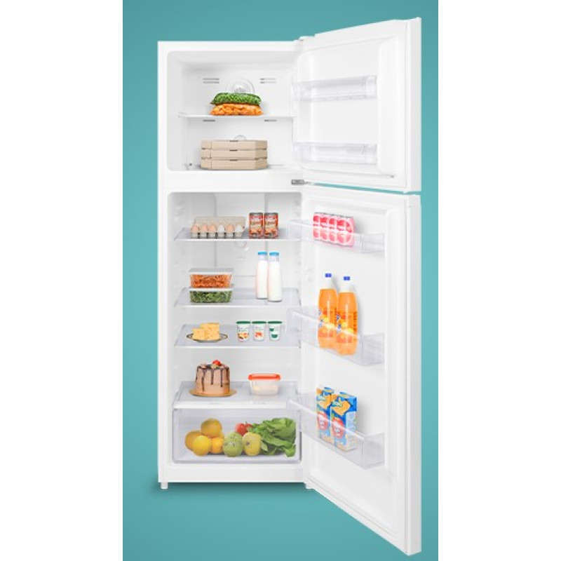 Nobu NB170NFW Δίπορτο ψυγείο,334lt Total No Frost,White (170.5 x 60.5 x 68 cm)