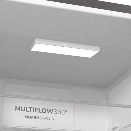 Gorenje NRK6202AXL4 Ψυγειοκαταψύκτης 331lt Total NoFrost Υ200xΠ60xΒ59.2εκ. Inox. με 4ετή εγγύηση 