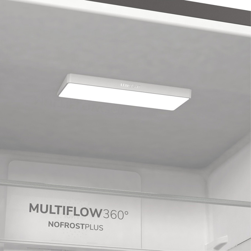 Gorenje NRK6202AXL4 Ψυγειοκαταψύκτης 331lt Total NoFrost Υ200xΠ60xΒ59.2εκ. Inox. με 4ετή εγγύηση 