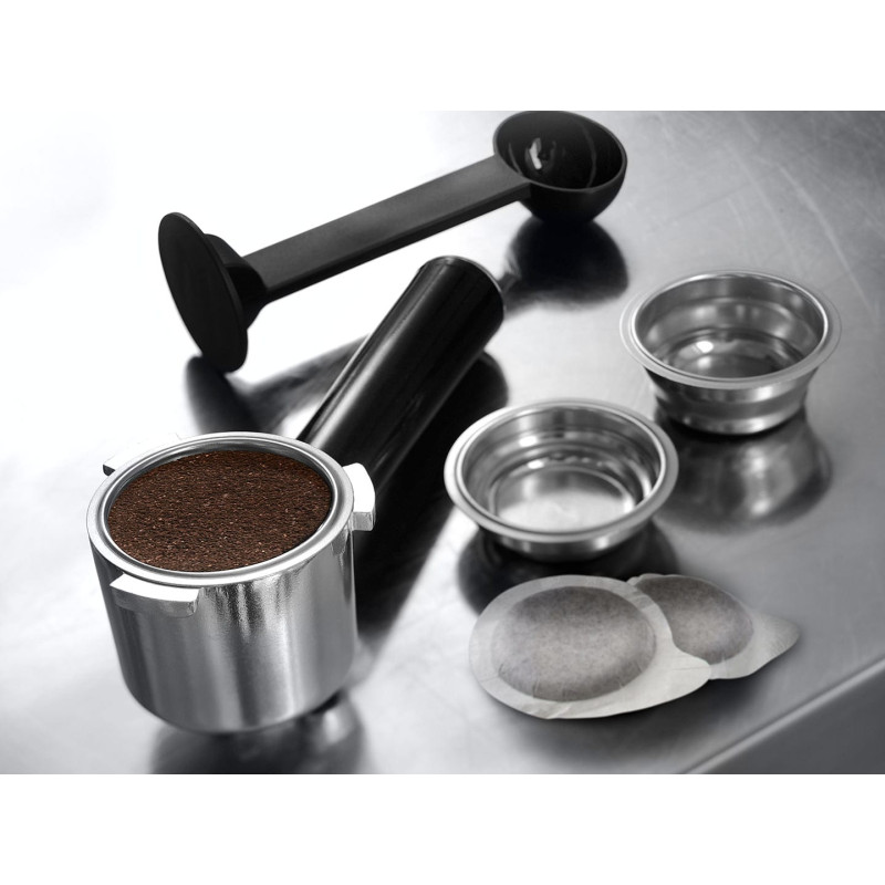 Delonghi Dedica Pump Metal Μηχανή Espresso 1300W Πίεσης 15bar Ασημί (EC 685.M) (DLGEC685.M)