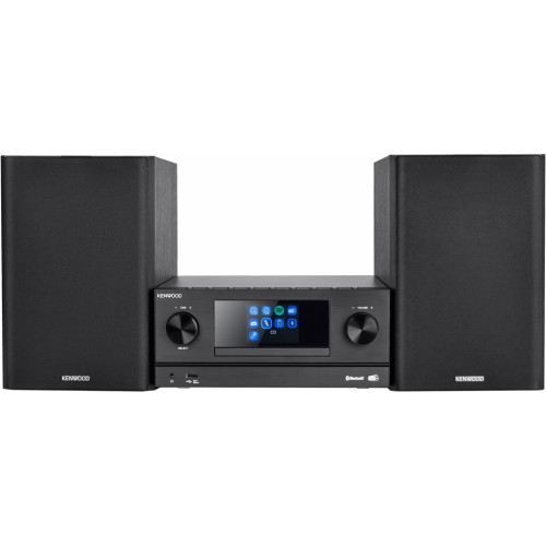 Kenwood Ηχοσύστημα 2.0 M-9000S 100W με CD / Digital Media Player, WiFi και Bluetooth Μαύρο